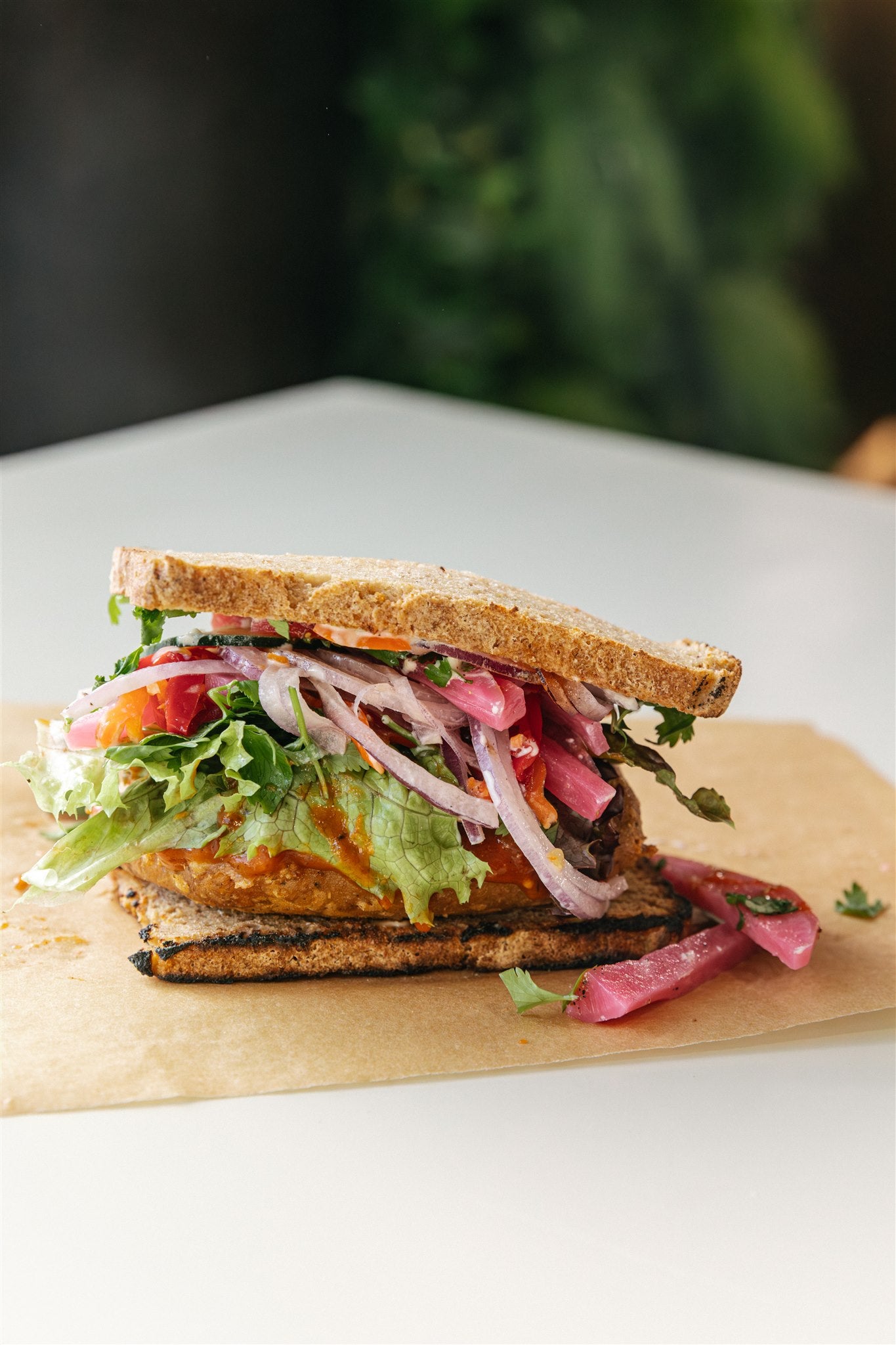 Sandwiches - Pictured Fried Rockfish Fusion